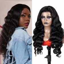 Human Hair Wig Body Wave, 13x4 Frontal Lace Wig,180 Density HD Swiss Lace Front