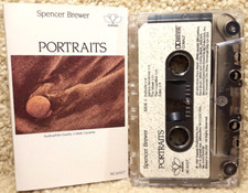 Vintage 1987 Cassette Tape Portraits Spencer Brewer Narada Productions