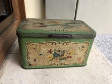 SCATOLA BISCOTTI DITTA ANTONIO BERTOLINI TORINO VINTAGE RARISSIMA 