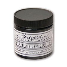 Professional Screen Printing Ink Jacquard - Black - 4oz (113g)