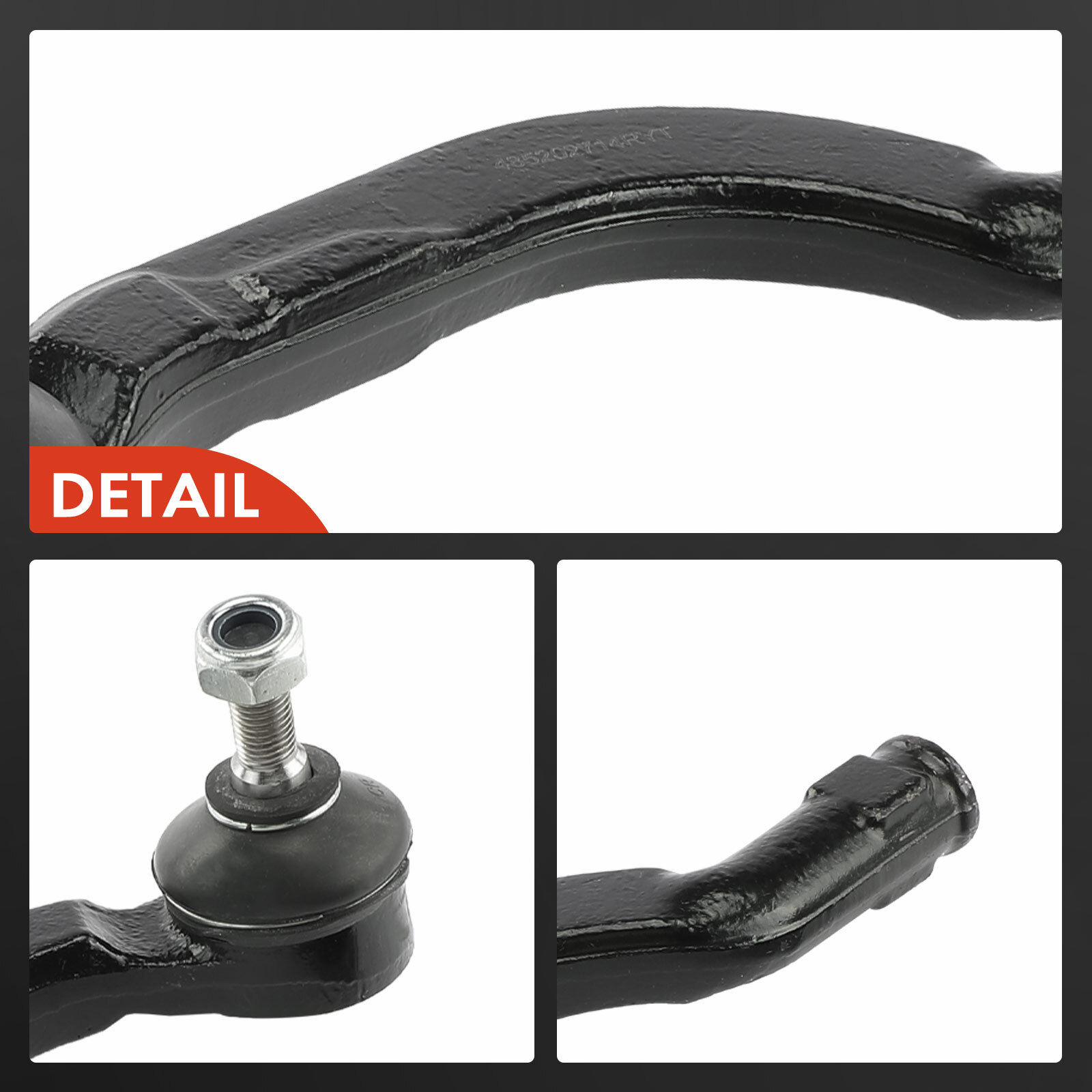 2x Track Tie Rod Ends Front Outer for Vauxhall Vivaro Nissan NV300