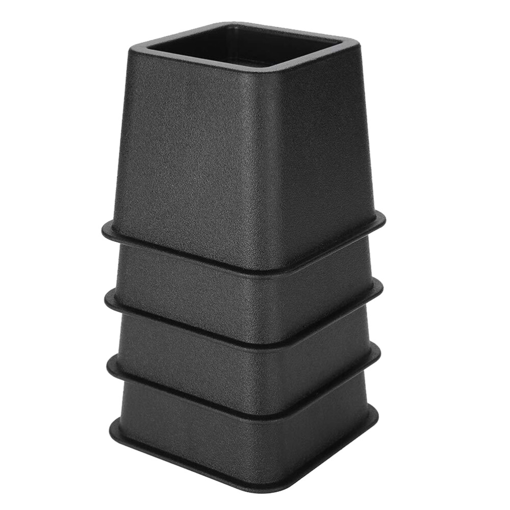 4/8/12x Heavy Duty Bed Chair Risers Feet Leg Lift Furniture Extra