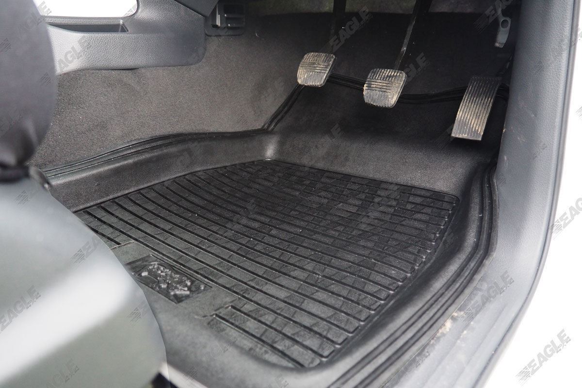 For 2016 On Nissan Navara NP300 Rubber Car Mats Mud Mats Deep Tray