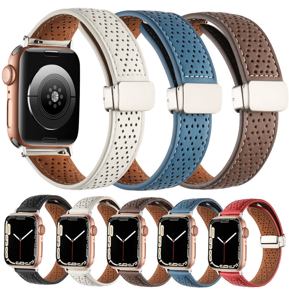 For Apple Watch Ultra 2 49mm Series 9 8 7 6 5 SE 4 3 Magnetic Strap Replacement