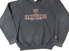 Vintage Harvard Champion Eco Hoodie Pullover Sweater Youth XL 14/16