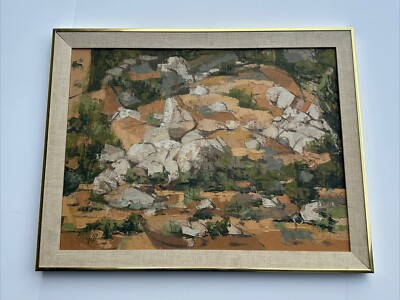 KERNVILLE CALIFORNIA LANDSCAPE PAINTING BY PROFESSOR BILL VOSS LISTED EXHIBITED