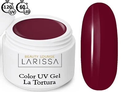 BEAUTY LOUNGE LARISSA Color LED UV Gel 5 ml Farbgel French Modellage Nail Art Nagel Farbe La Tortura
