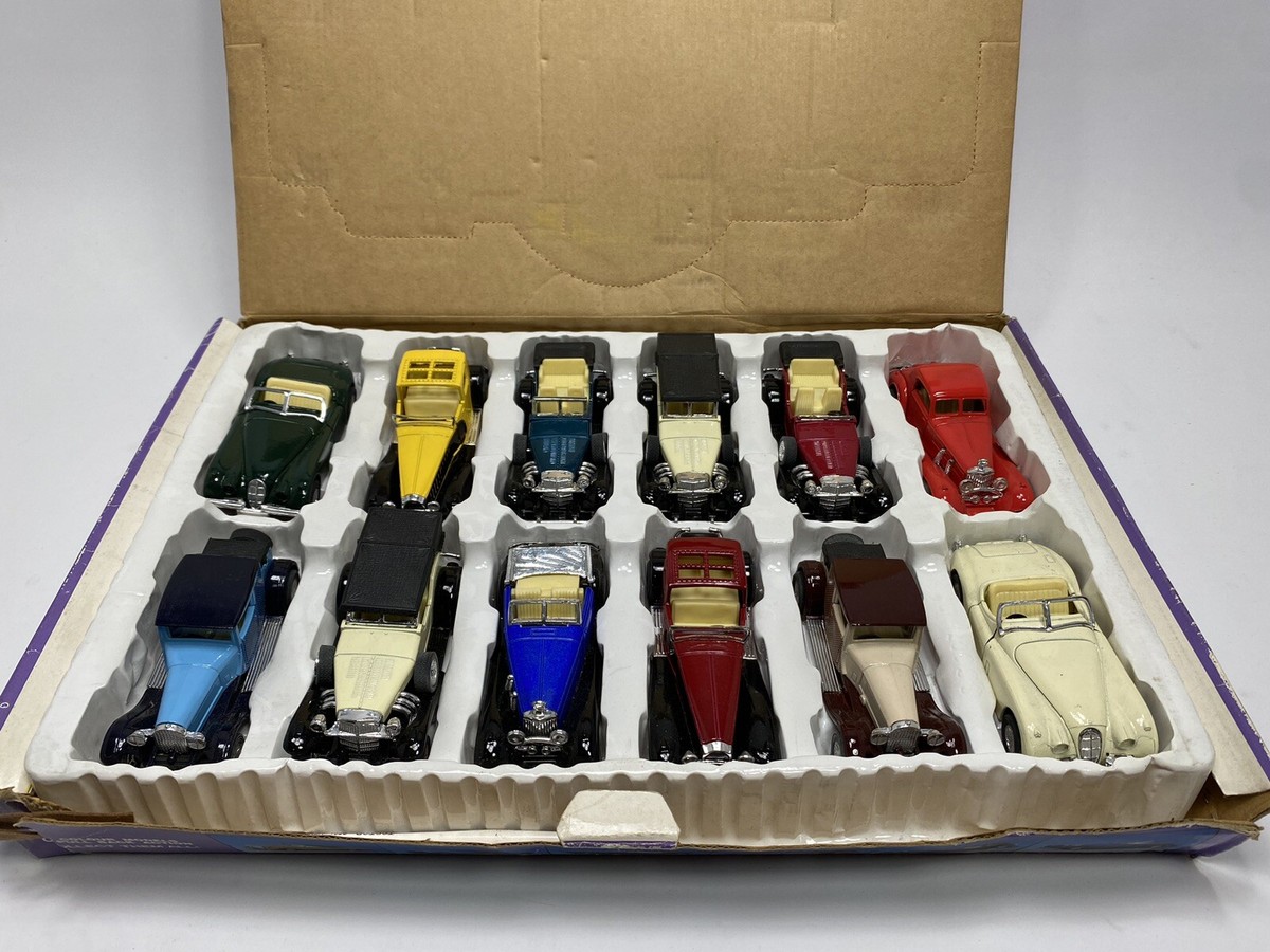 SunnySide Die Cast Metal Antique Classic 3 Car Set SS307-12D With