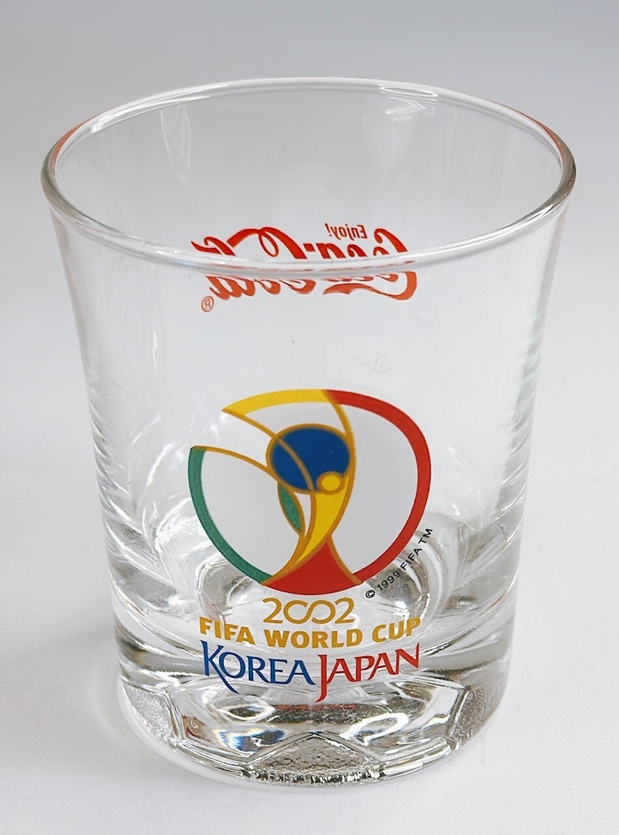 Coca-Cola 2002 FIFA Korea Japan World Cup Glass Limited Rare