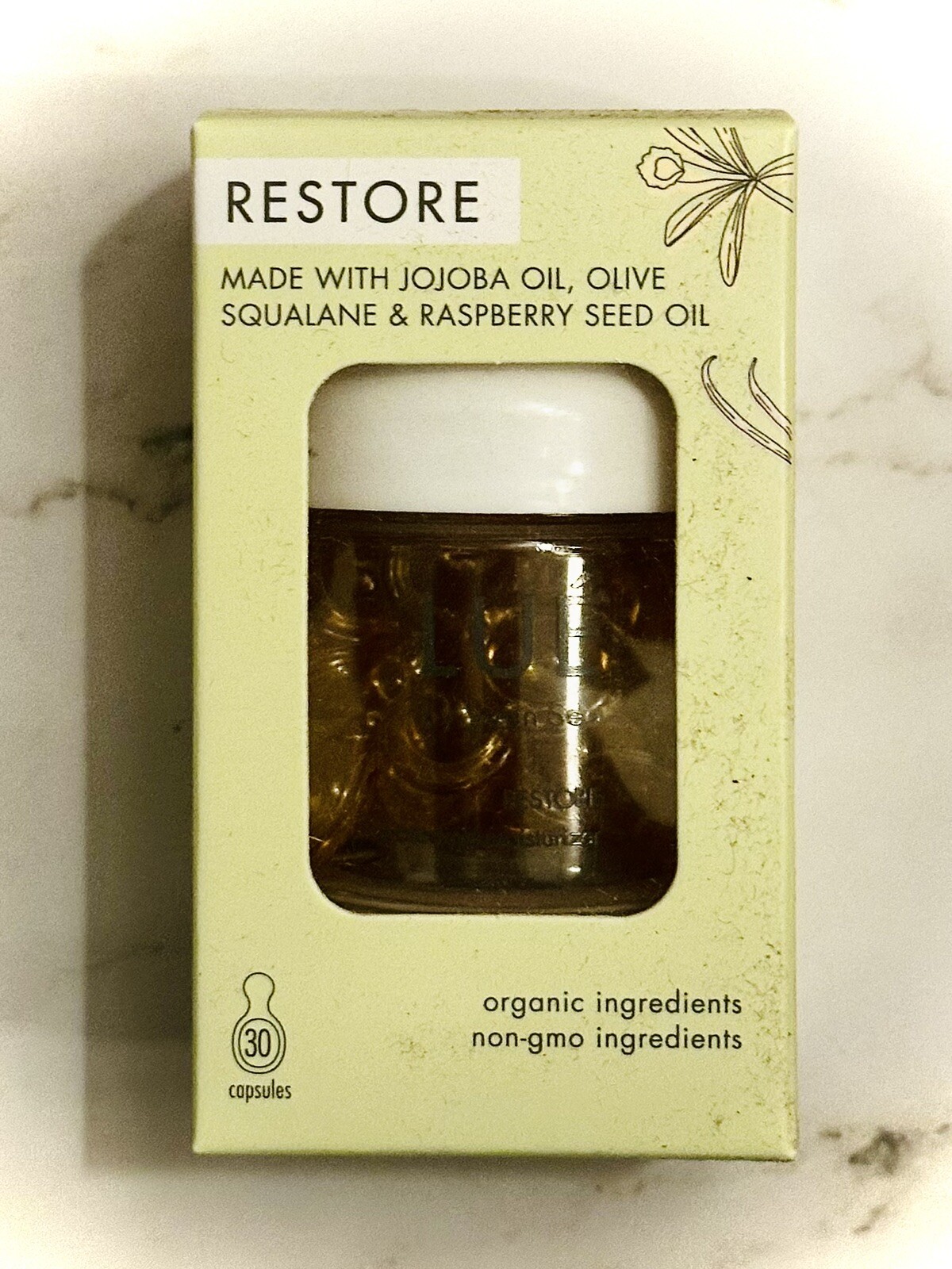 LUE BY JEAN SEO || Restore To-Go Moisturizer Capsules (30) ⭐️NIB⭐️