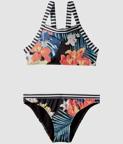 Traje de Baño Azul Negro ROXY para Niñas