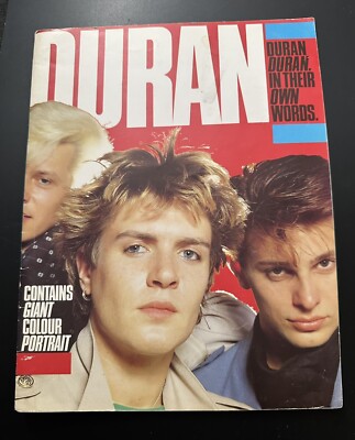 Duran Duran Soft Cover Book   In Their Own Words  32 pages Very Good Condition
