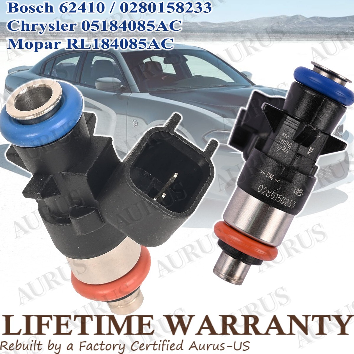 OEM Denso Ford Fuel Injectors Set for 95-97 Ford Windstar 3.8 V6 96