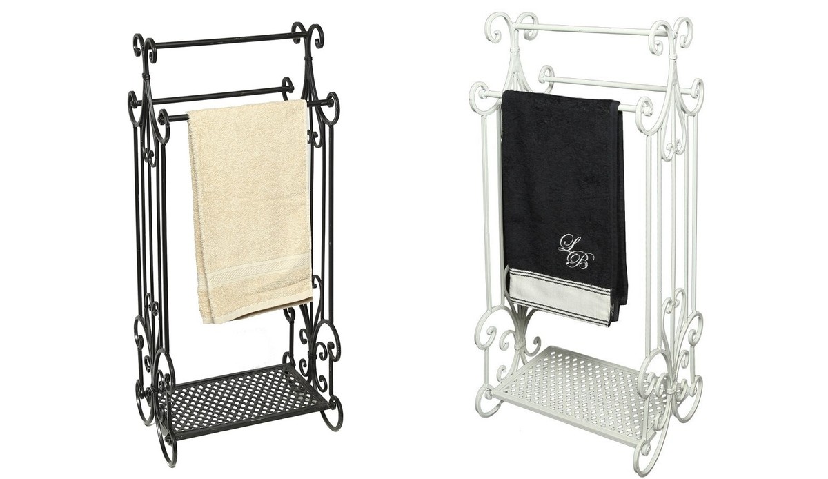 Handtuchhalter Handtuchständer Nostalgie Eisen Gästetuchhalter Bad-Deko increto