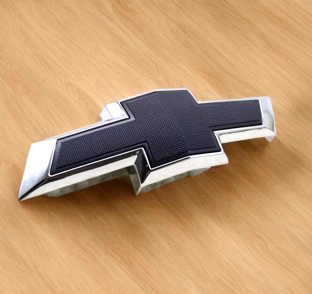 All Sales 96016C Grille Emblem; Chrome; Chevrolet Bow-Tie; W/o Border