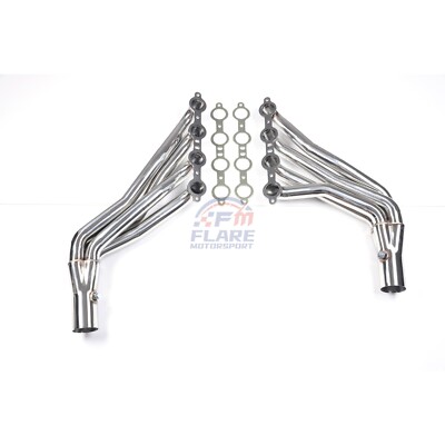 FOR 60-98 CHEVY GMC C1500 LS1 LS2 LS3 LS6 1-7/8  LONG TUBE HEADERS SWAPS