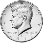 2016 Kennedy Half Dollar Philadelphia and Denver 2 coin set Uncirculated