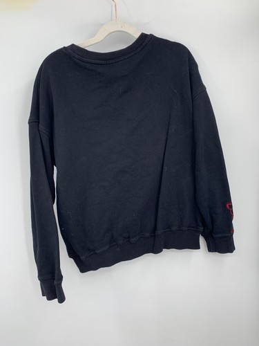 Kenzo Kids Girls Black Pink Red Gold Tiger Long Sleeves Sweatshirt sz 12y - Picture 2 of 3