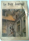>Le petit Journal 14/05/1899 Cambrioleur tombé du toit / Travaux de Paris