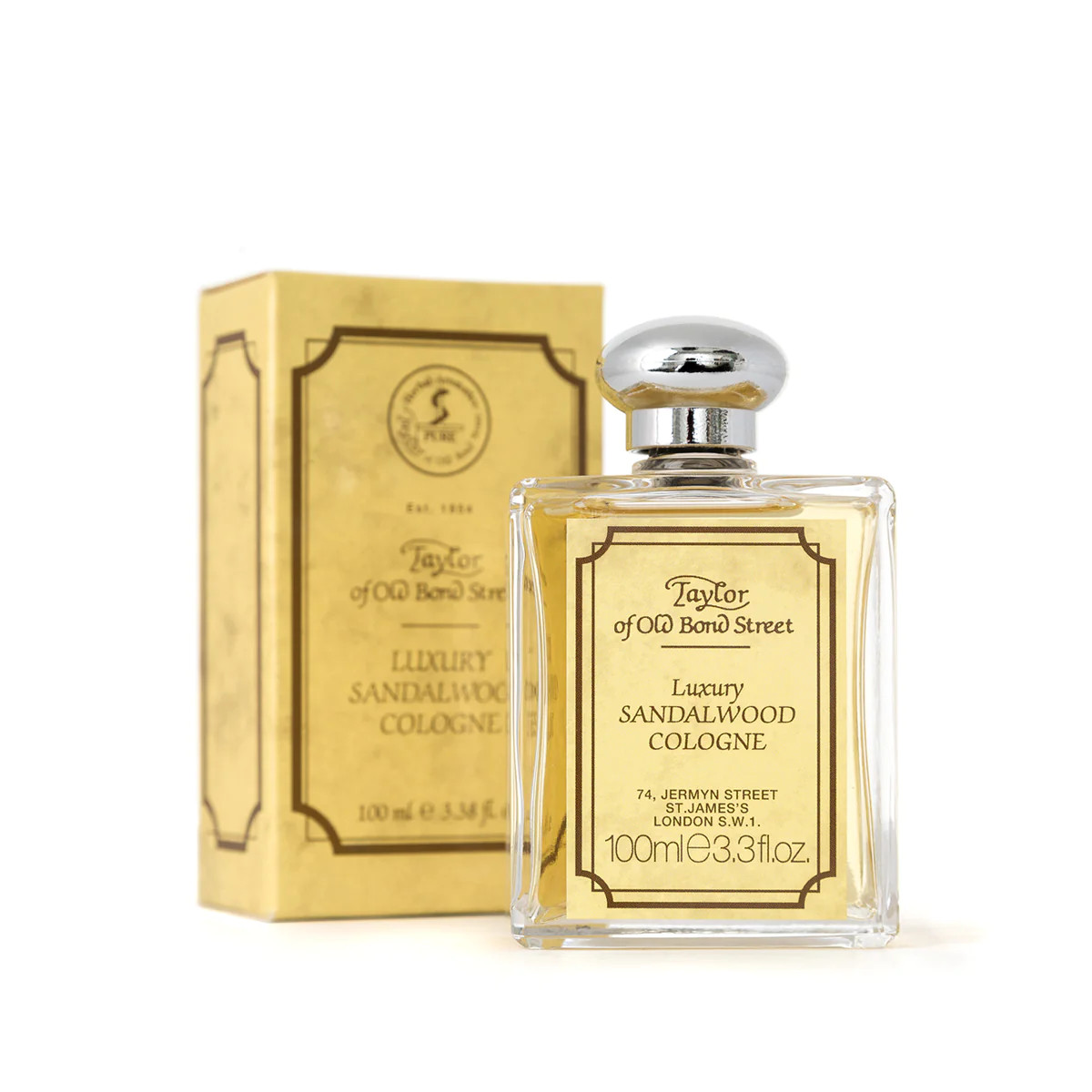 Taylor of Old Bond Street Sandalwood Cologne - 100ml | AUS SELLER