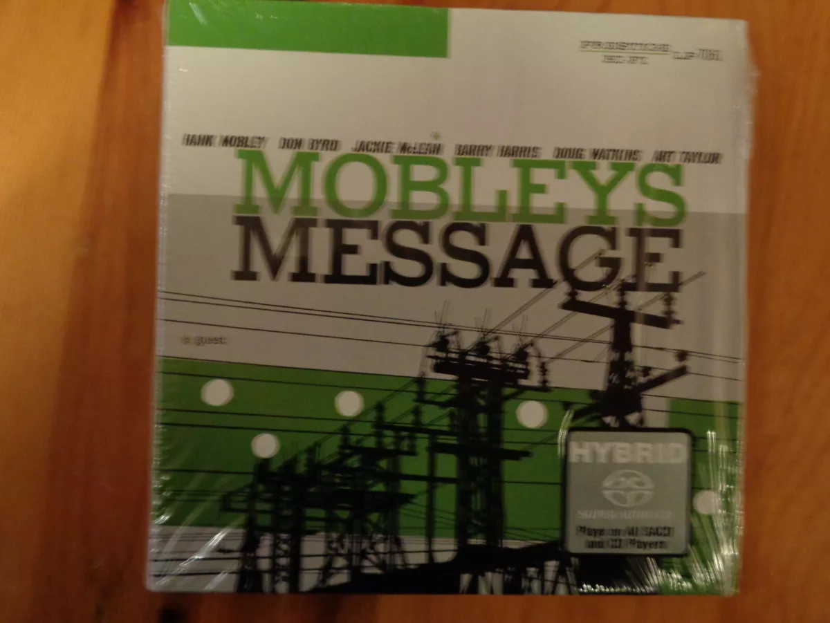 ☆SACD◇HANK MOBLEY / MOBLEY´S MESSAGE☆-