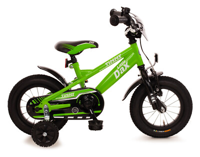 12.5''Zoll Bachtenkirch-Kinderfahrrad ''LittleDax Timmy'', grün/schwarz (B-Ware)