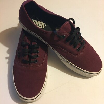 Vans Off The Wall Skate Athletic Tennis Shoe 11~Women 721356 Maroon  NICE