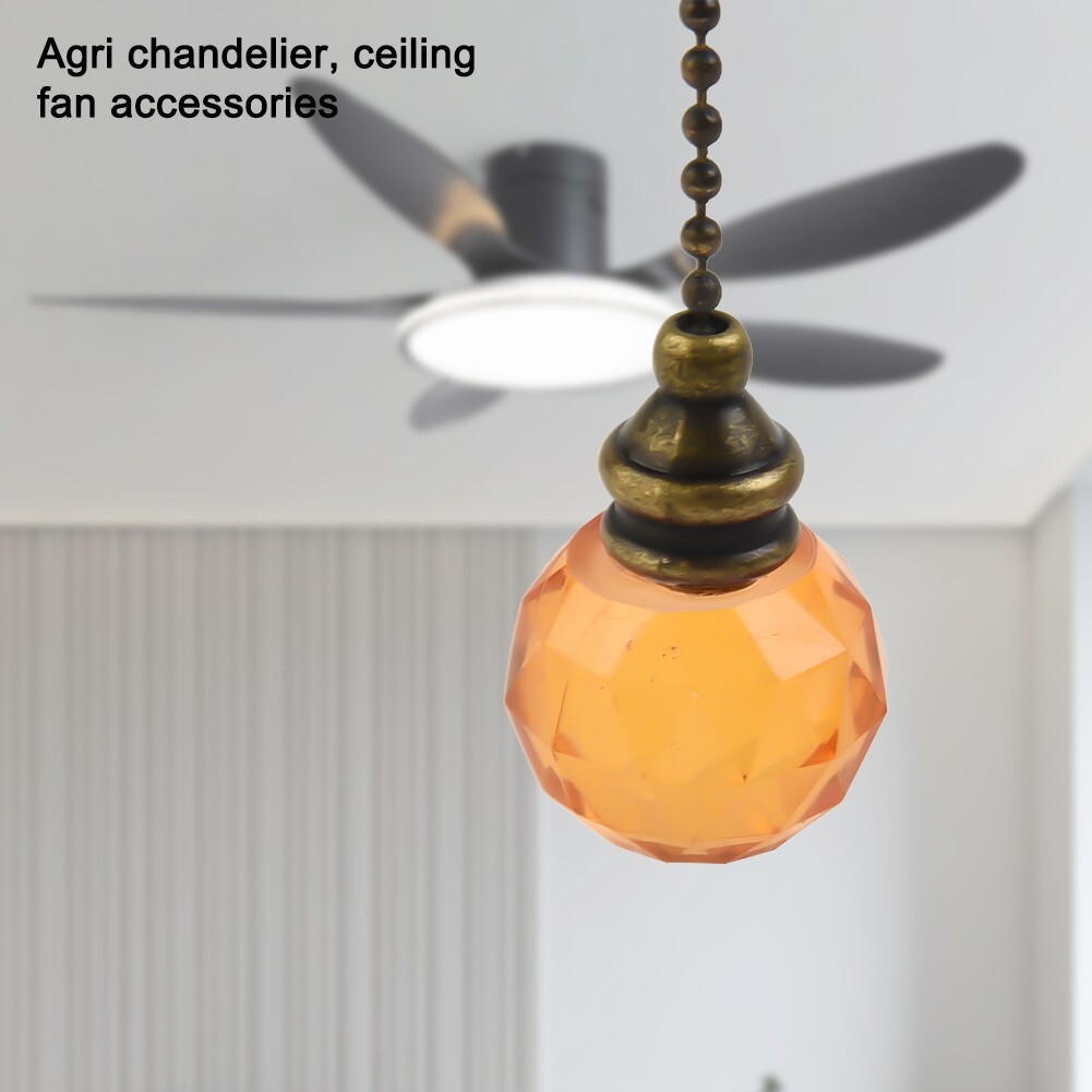 Crystal Style Designer Bathroom Toilet Pull Cord Handle in Fashionable