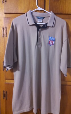 Men 's Sports Shirt Outer Banks Colorado AYL Size 2x Large color beige