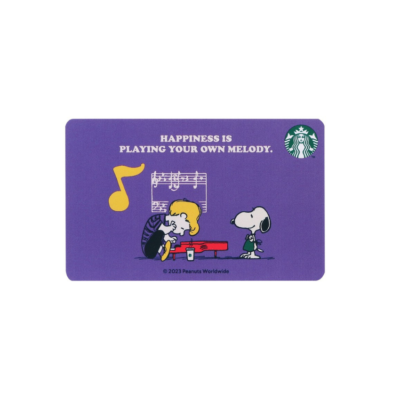 Starbucks Japan x Snoopy Collaboration 2023 Card PEANUTS