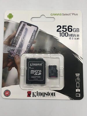 Original Kingston 256gb Micro Sd Kingston Canvas Go Plus SD Card