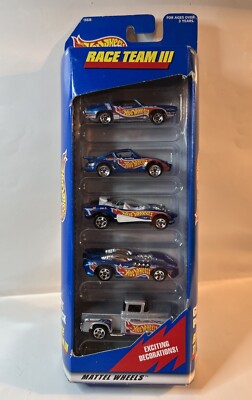 Hot Wheels Race Team III 5pk Gift-Pack