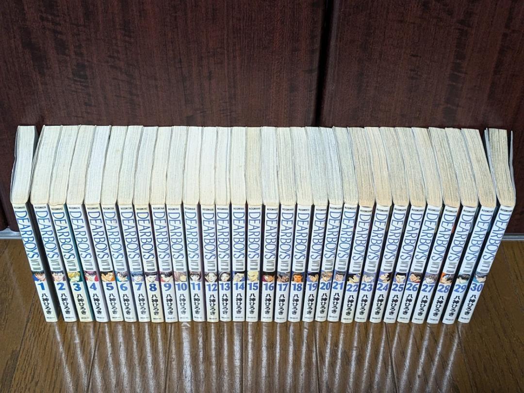 Dear Boys Act 2 Vol. 1-30 Complete Set Comic Manga Yagami Hiroki