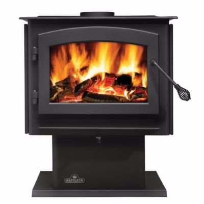Napoleon 1450 EPA Independence Steel Wood Burning Stove Black | eBay