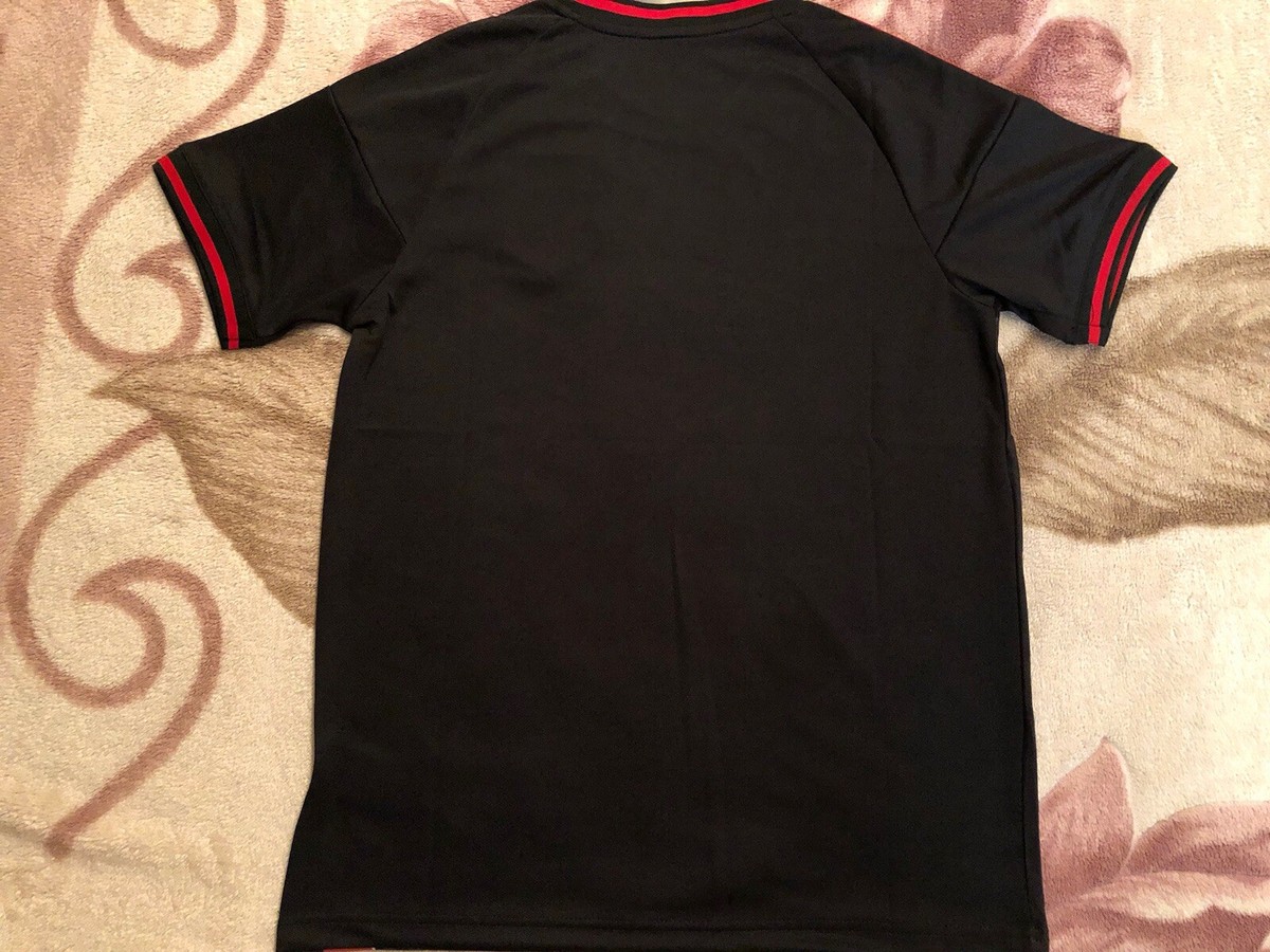 日本未発売 S DOUBLE FOOTBALL JERSEY BLACK L Lionel Messi, Luis Suarez & Sergio Busquets Inter Miami CF