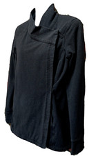 Lululemon Charcoal Gray Coast Wrap Jacket Sweatshirt 2 Button Front Size 6