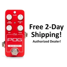 New Electro-Harmonix Pico POG Polyphonic Octave Generator Guitar Effects Pedal