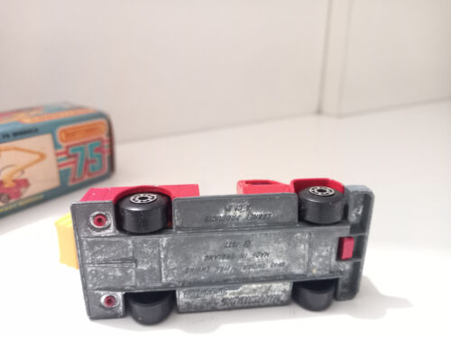 MATCHBOX LESNEY VINTAGE SUPERFAST NEW 13 SNORKEL FIRE ENGINE 241046 - Foto 6 di 6