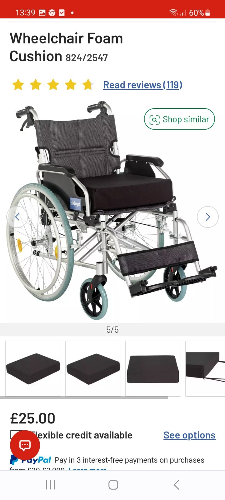 Wheelchair cushion eBay