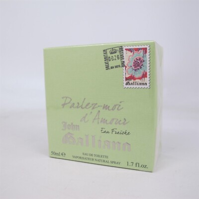 Parlez-Moi d'Amour Eau Fraiche by John Galliano 50 ml/ 1.7 oz EDT Spray NIB