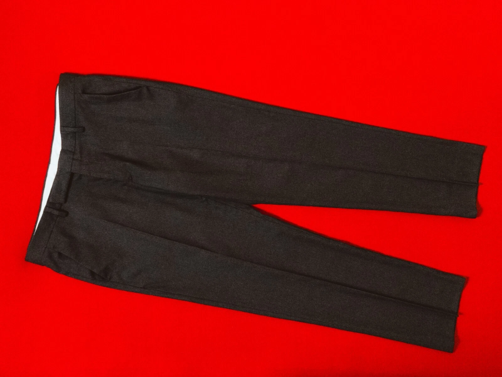 MAISON MARGIELA abito uomo marrone misto lana a quadri taglia 52 XL 34 flanella