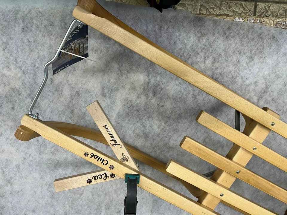 Laser-Beschriftung - Name mit 4-5 Buchstaben - ohne Rodel - Bild 2 von 4