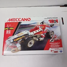 New Meccano Racing Vehicles 10 in 1 Model 21201 Building Set 225 Parts UNOPENED
