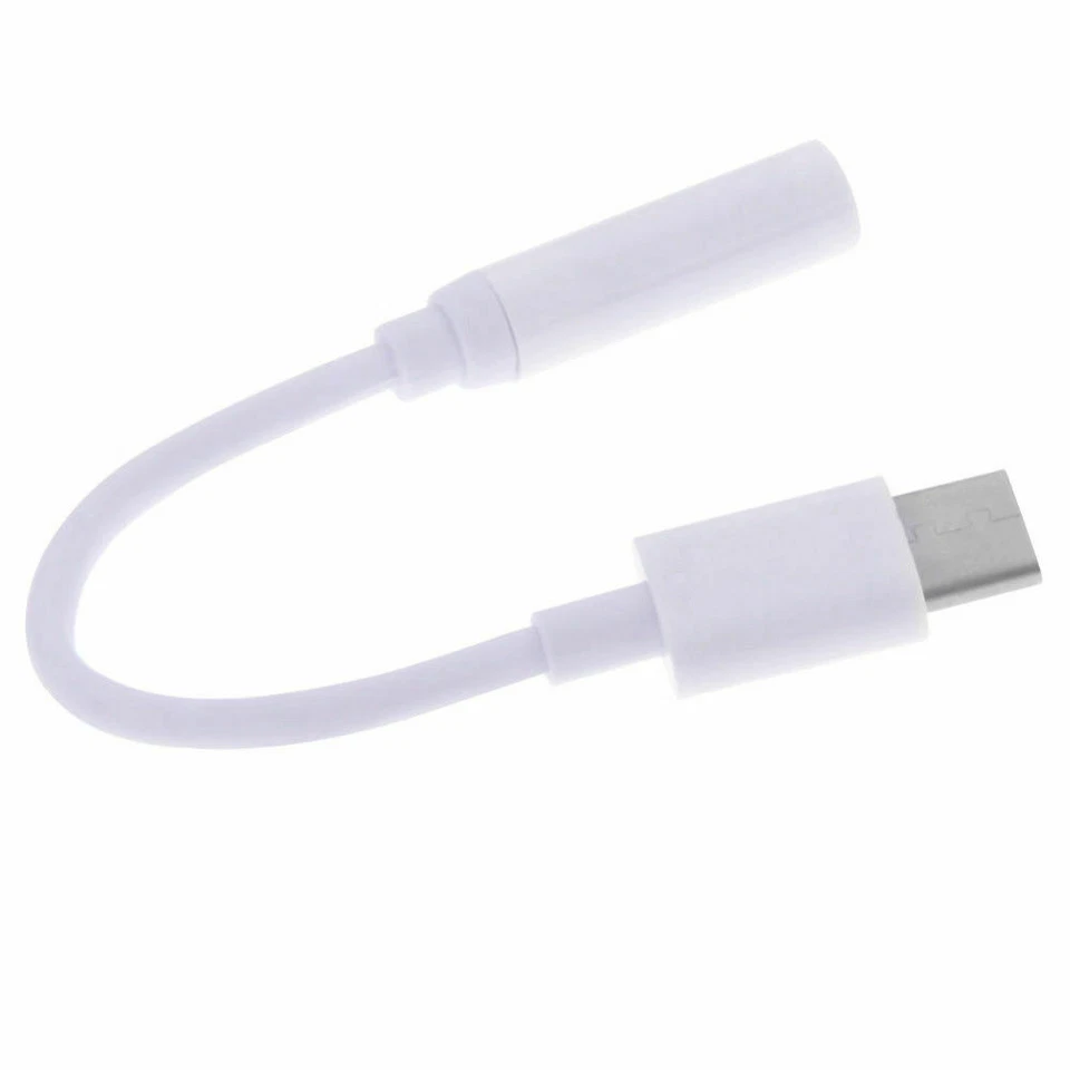 Fits Google Pixel 7 6A 6 5  Pro USB Type C To 3.5 mm Audio AUX Headphone Adapter - Image 2 of 4