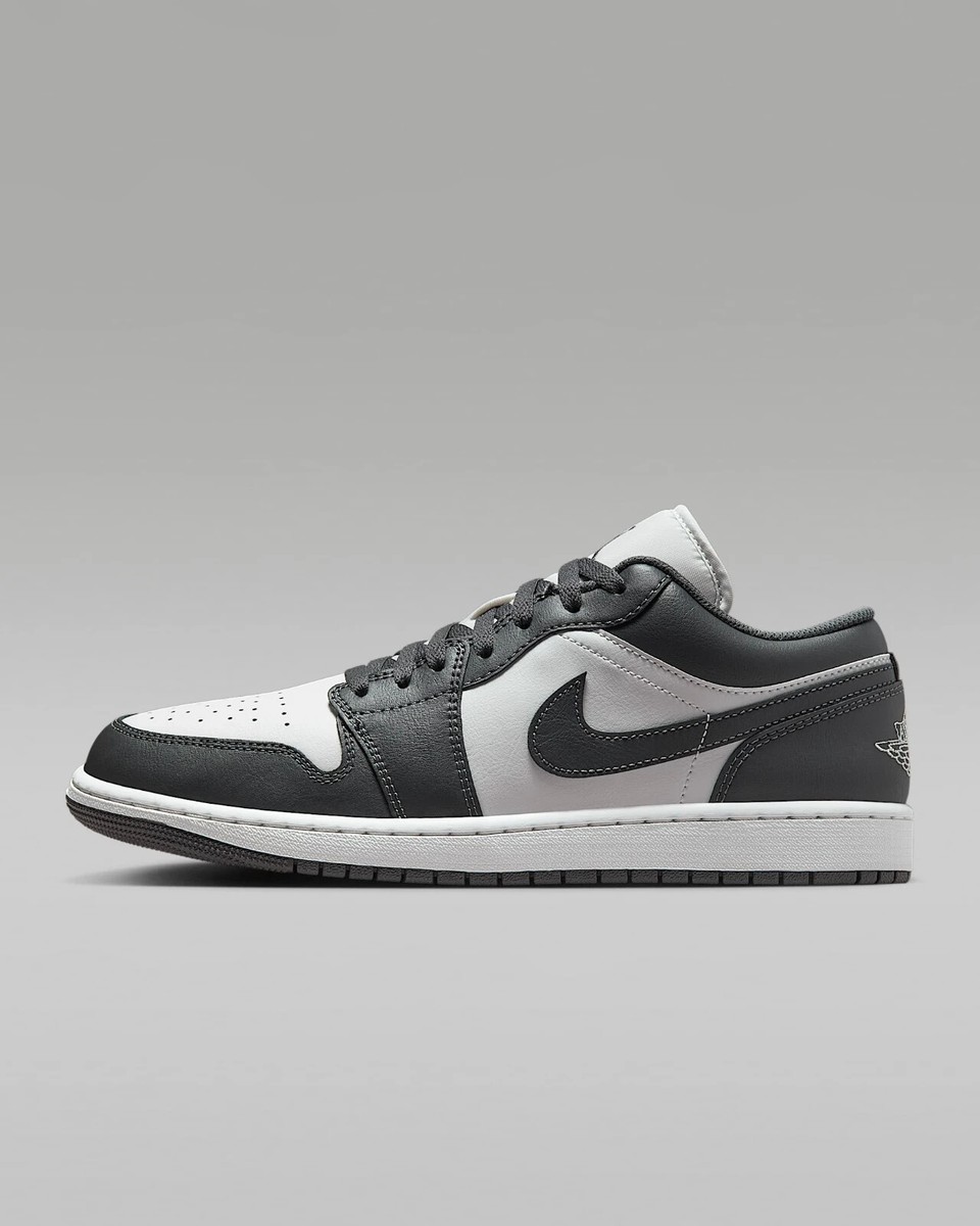 Nike Air Jordan 1 Low サイズ12 ブラック/グレー エア ジョーダン 1 ナイキ エアジョーダン ワン ロー ホワイト