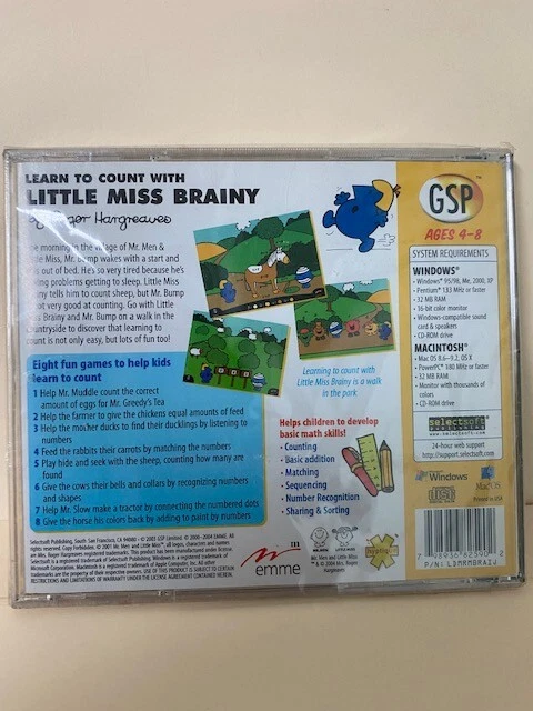 Learn to Count with Little Miss Brainy_Education Software for Ages 4-8 - Image 2 of 2