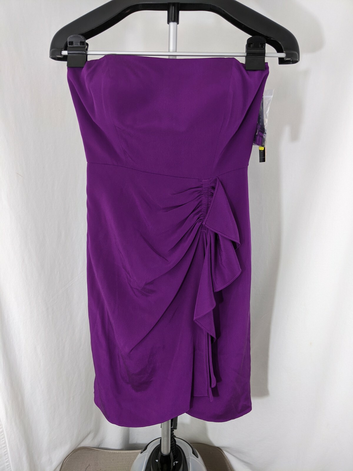 NWT Antonio Melani Purple Wrap Style Dress SZ 0 | eBay
