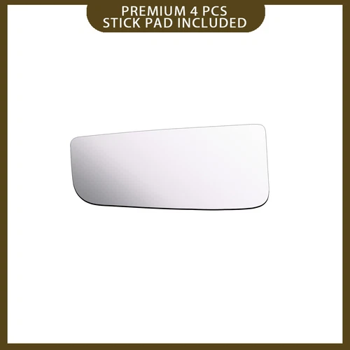 Mirror Glass for 2017-2018 Ford F-250 Super Duty Left Driver Side Lower Tow View