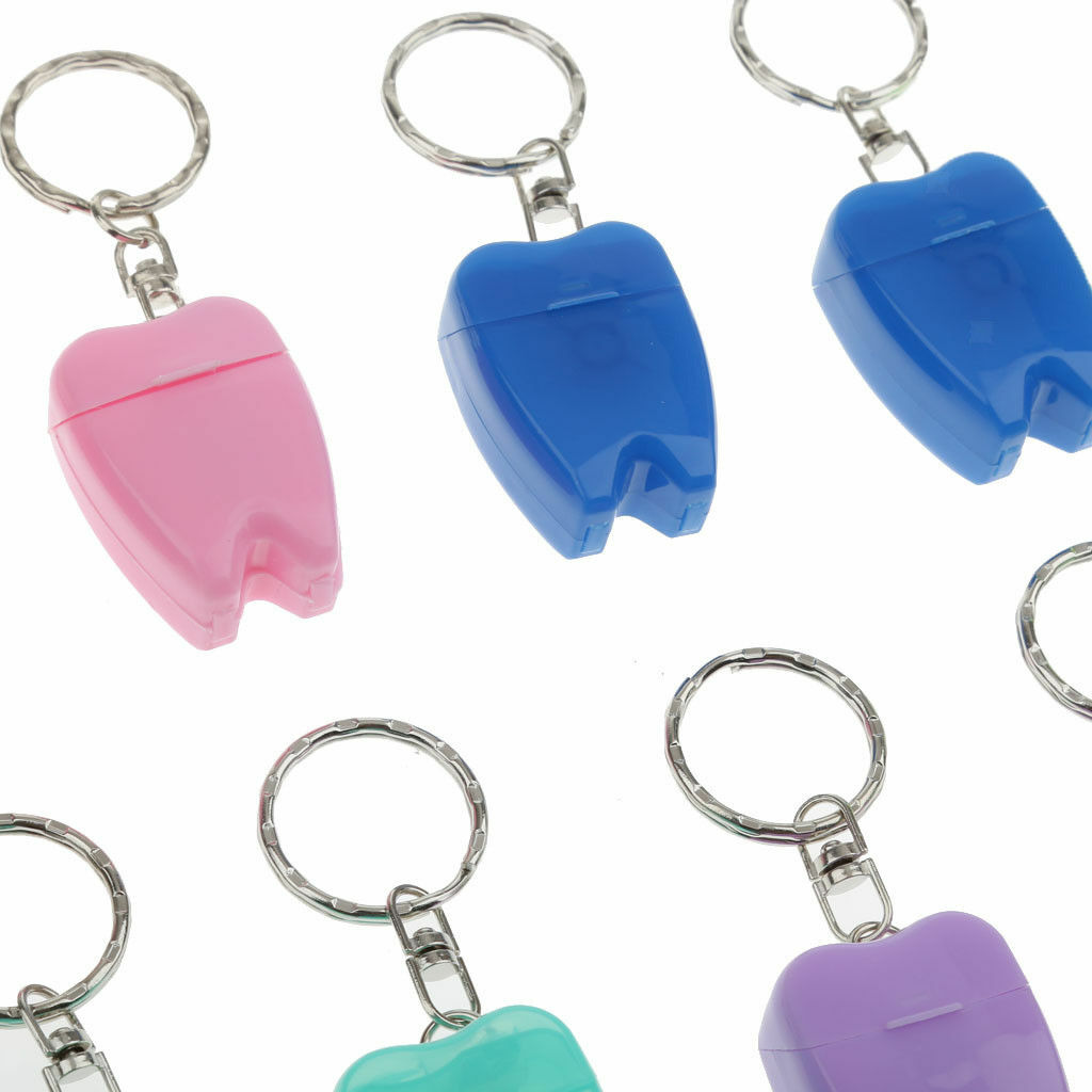 15 Meter Mini Hygiene Orthodontic Teeth Shape Dental Floss Key