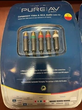 Pure AV by Belkin Component Video & RCA Audio Cable Kit -NEW Unopened, Unused